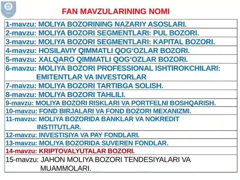 KRIPTOVALYUTALAR BOZORI 2