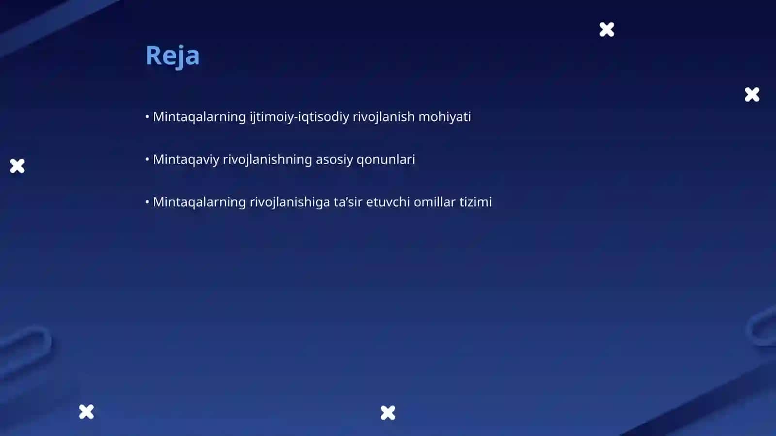 Mintaqalarning ijtimoiy-iqtisodiy rivojlanish qonunlari va omillar tizimi 2