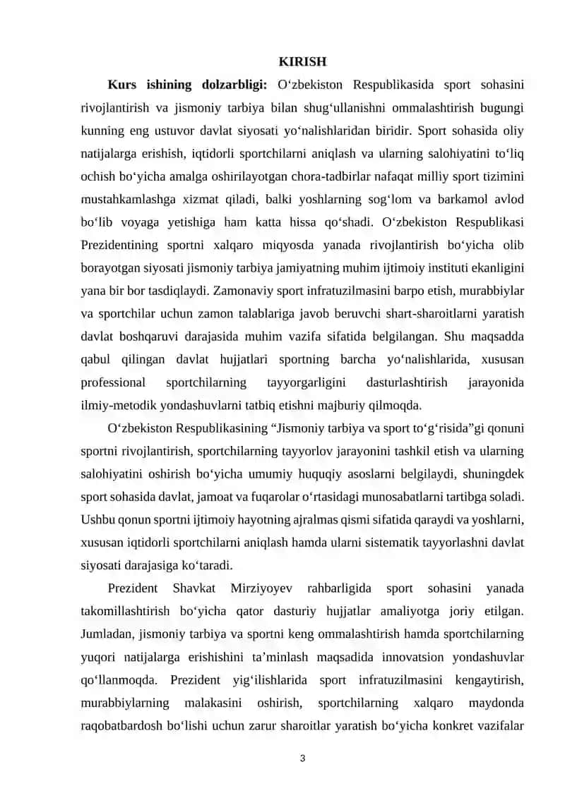 Oliy mahorat bosqichida gandbolchilarni tayyorgarlik jarayonini dasturlashtirish 2
