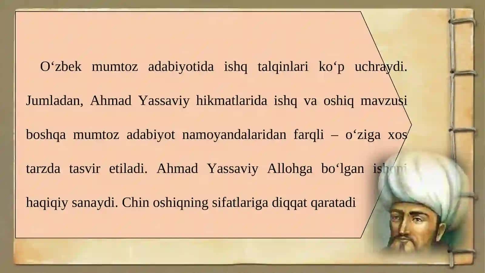 AHMAD YASSAVIY HIKMATLARI HAQIDA 2