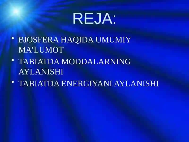 Ekologiya Faniningasosiy Qonunlari 2