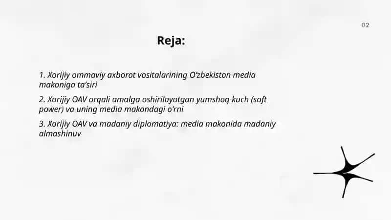 Xorijiy ommaviy axborot vositalari 2
