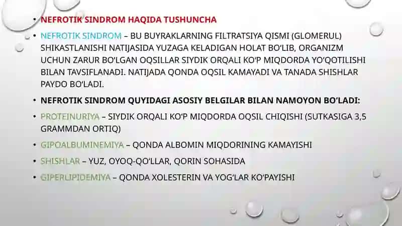 Nefrotik sindrom 2