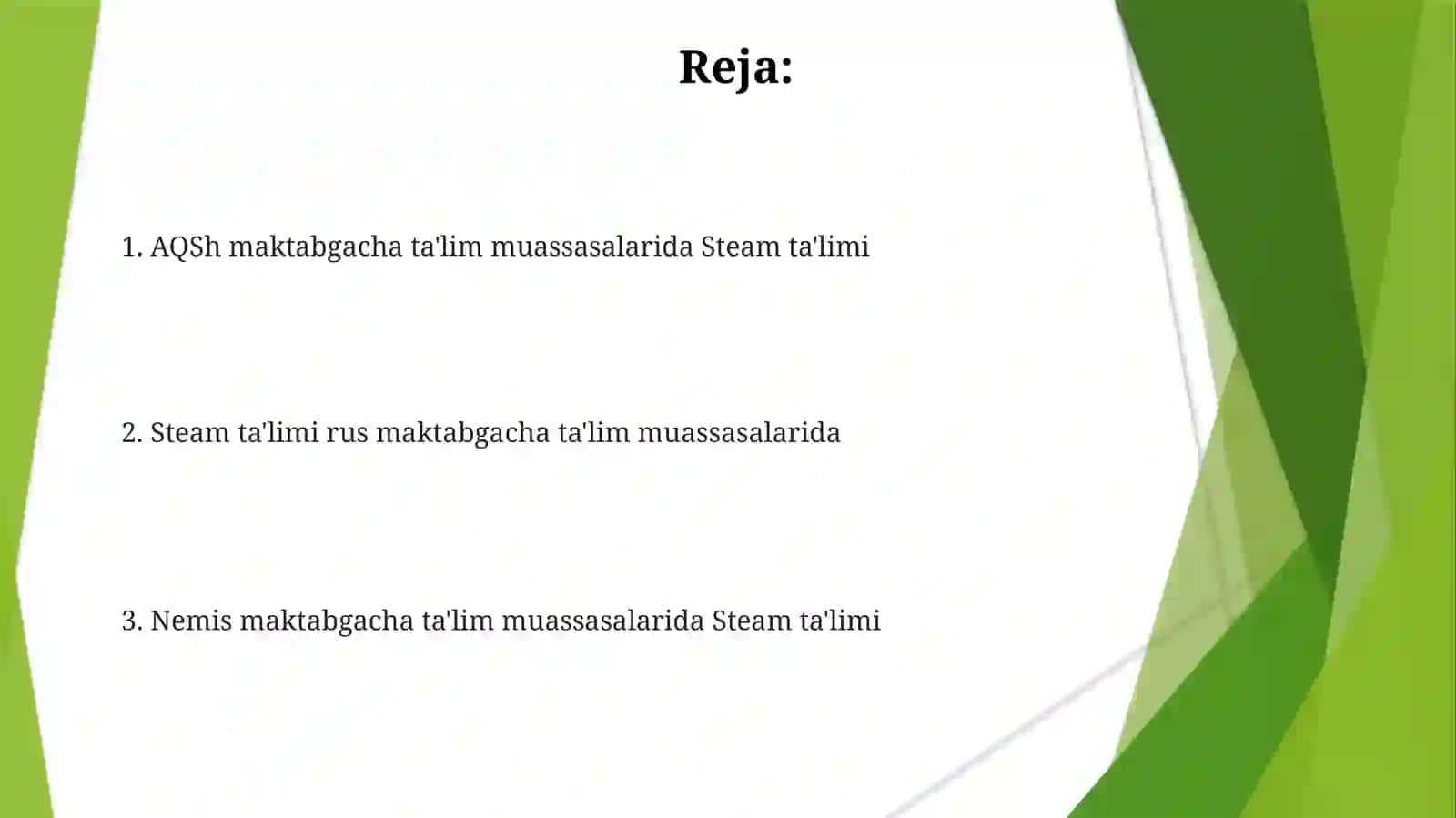 Steam ta'limi 2