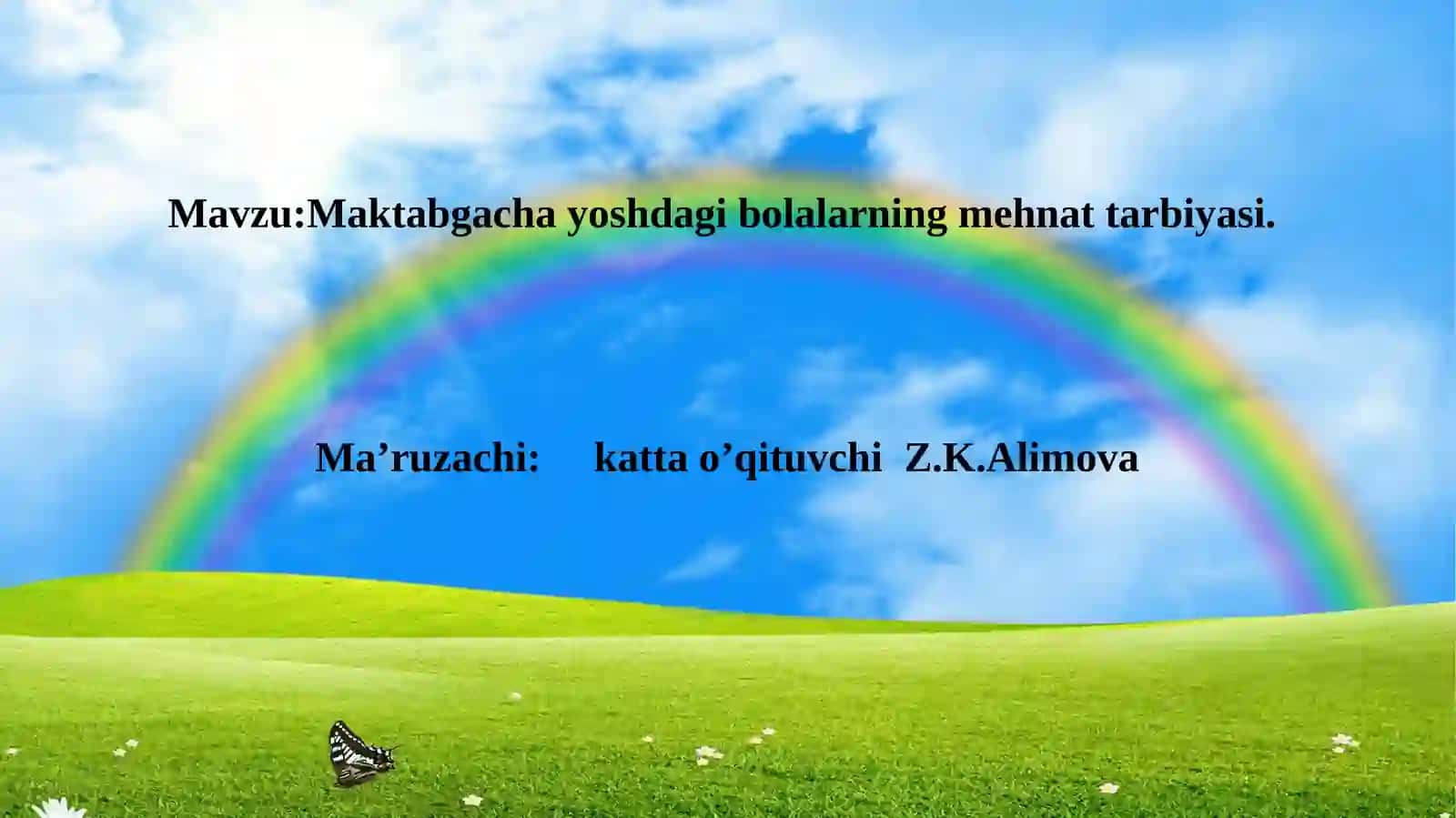 Maktabgacha yoshdagi bolalarning mehnat tarbiyasi 2