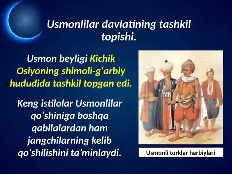 Usmoniylarim imperiyasi 2