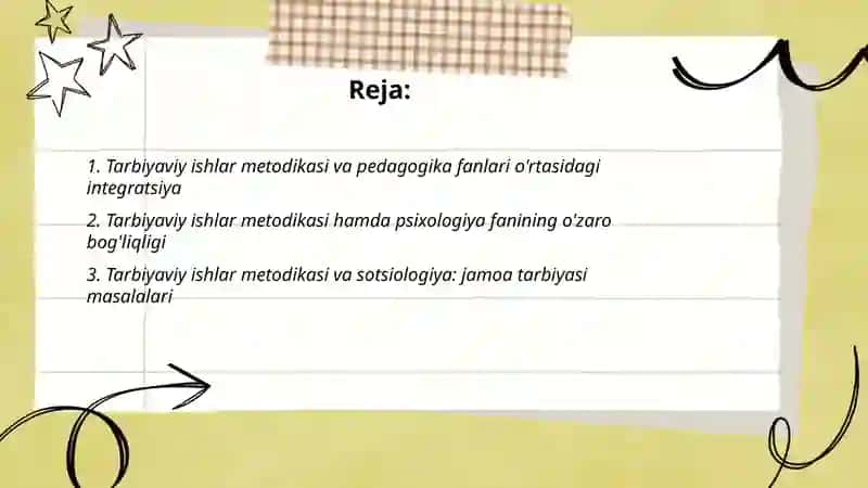 Tarbiyaviy ishlar metodikasi 2