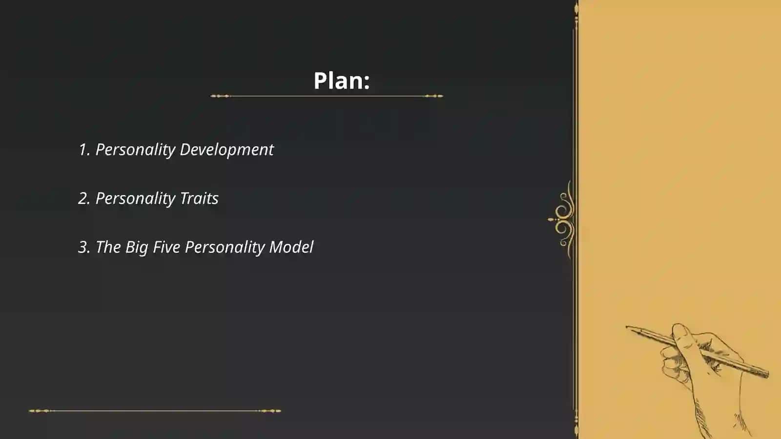 Personality 2