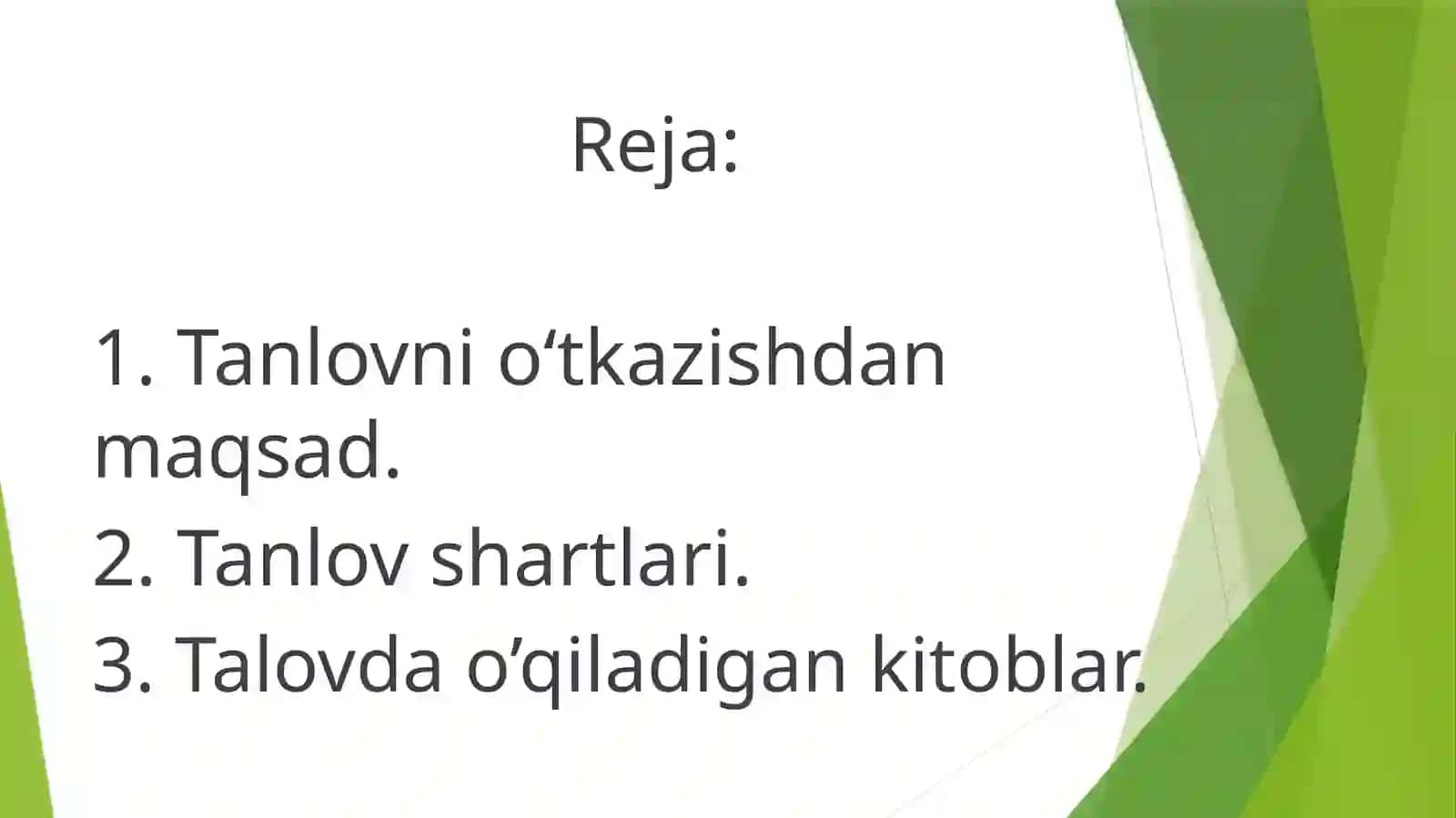 "Eng yaxshi kitobxon" klubini yaratish uchun reja ishlab chiqish 2