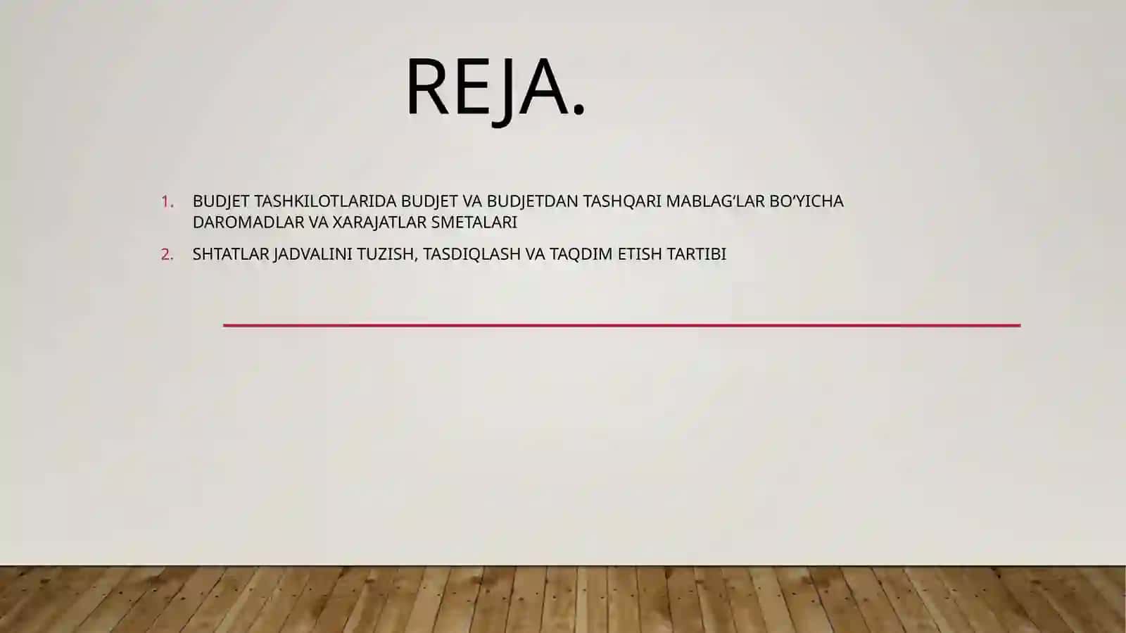 Byudjettashkilotlaridashtatlarjadvalivaularnituzishningxususiyatlari 2