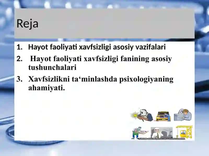 Hayot faoliyati xavfsizligi 2