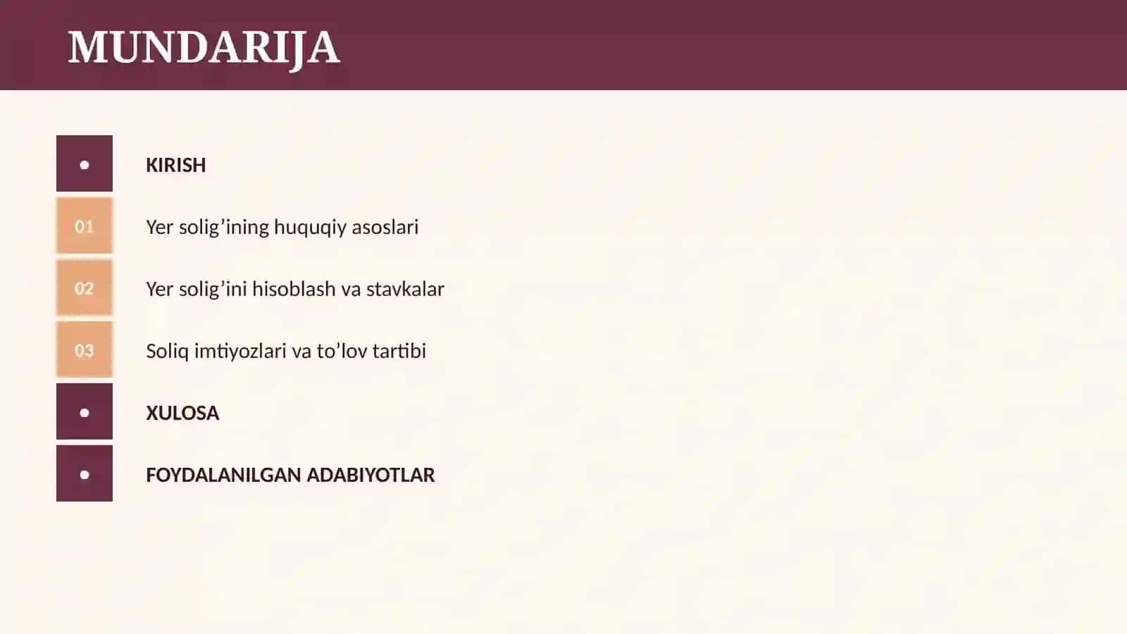 YURIDIK SHAXSLARDAN OLINADIGAN YER SOLIG’I 2