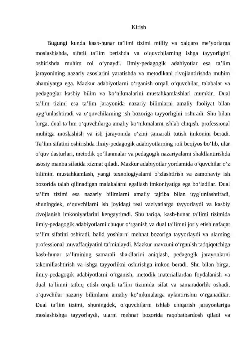Ilmiy-pedagogik adabiyotlarni o‘rganish 2