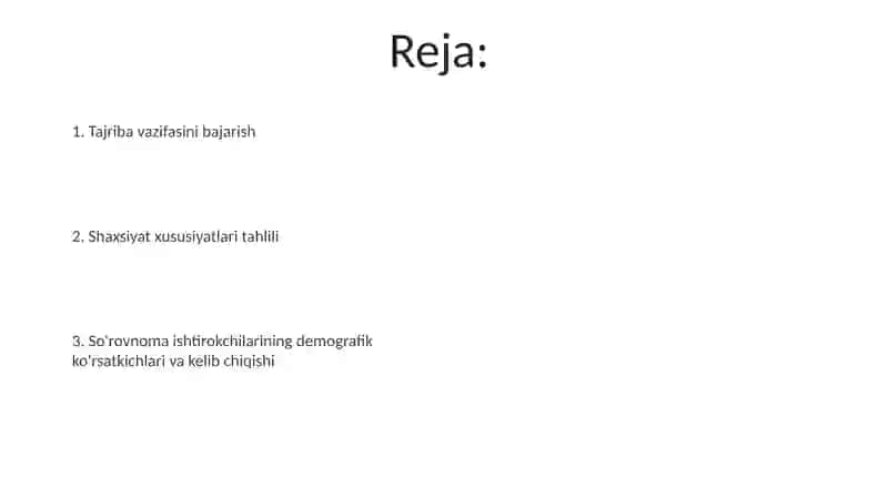 Sinalish tajribasi 2