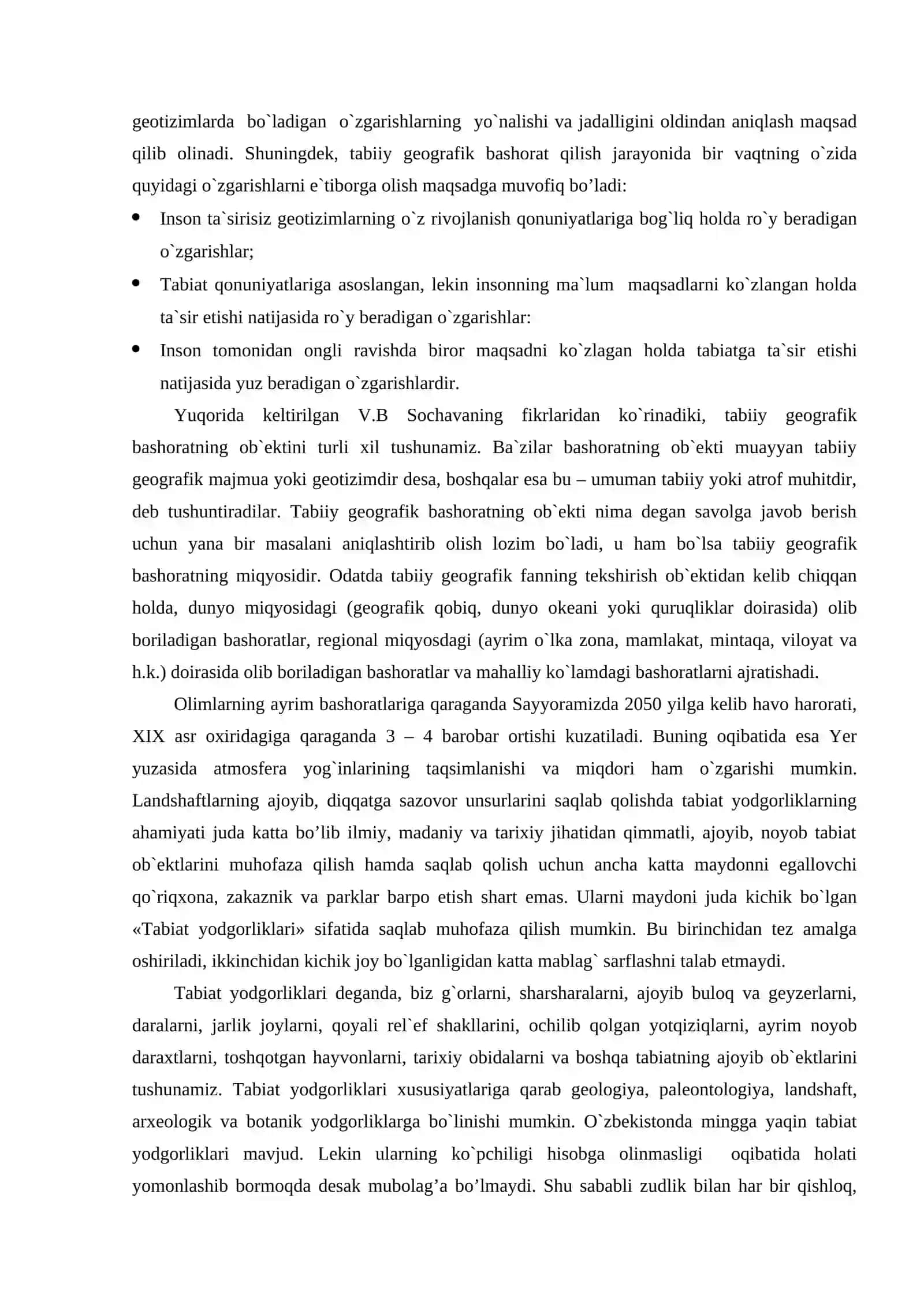 LANDSHAFTLARNI PROGNOZLASHTIRISH VA ULARNI OPTIMALLASHTIRISH 2