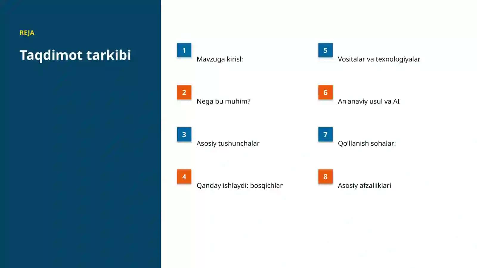 Generativ raqobat tarmoqlari bilan chakana savdoni rivojlantirish 2