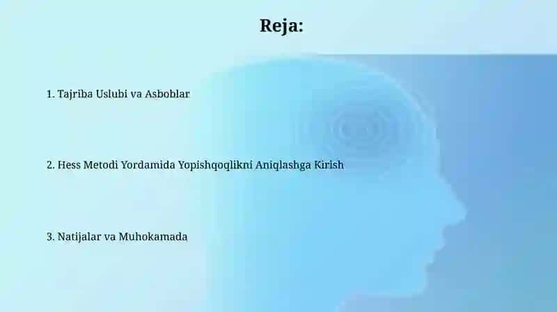 Гесс усули билан ёпишқоқликни аниқлаш 2