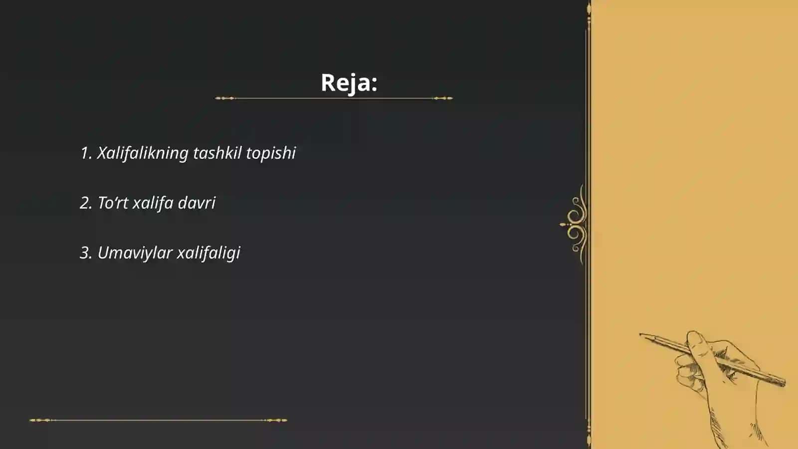 Arab xalifaligi 2