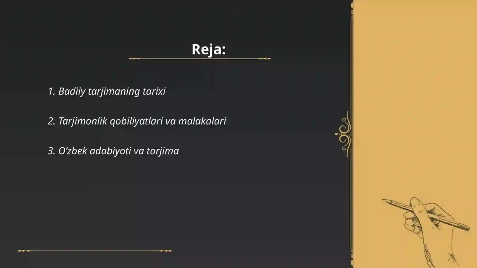 Badiiy tarjimalar va Tarjimonlari haqida 2