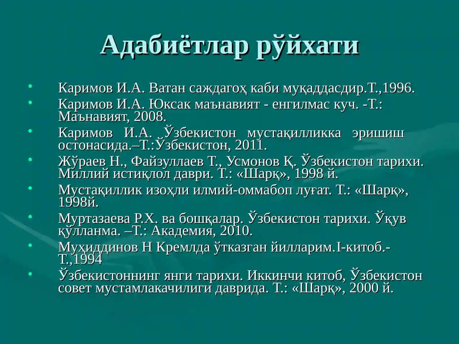 Иккинчи жахон уруши йилларида ўзбек халқининг фашизм устидан қозонилган ғалабага қўшган хиссаси 2
