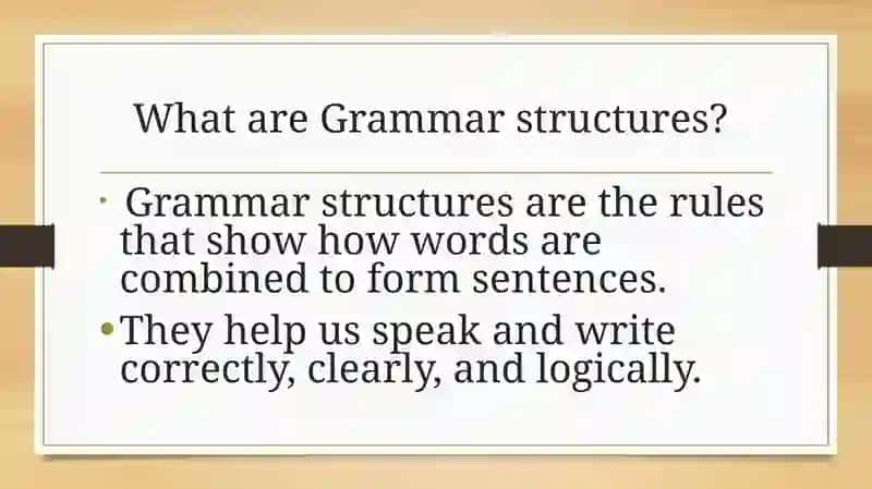 Grammar structures and their usage in English 2