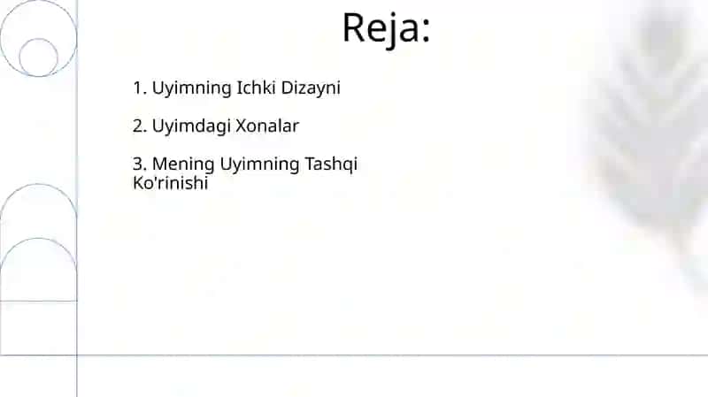 Uyimning Ichki Dizayni 2