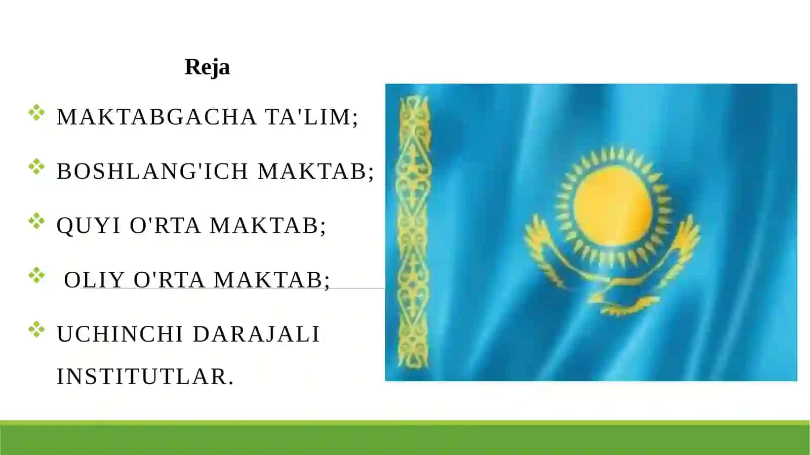 Qozog'istonning ta'lim tizimi 2