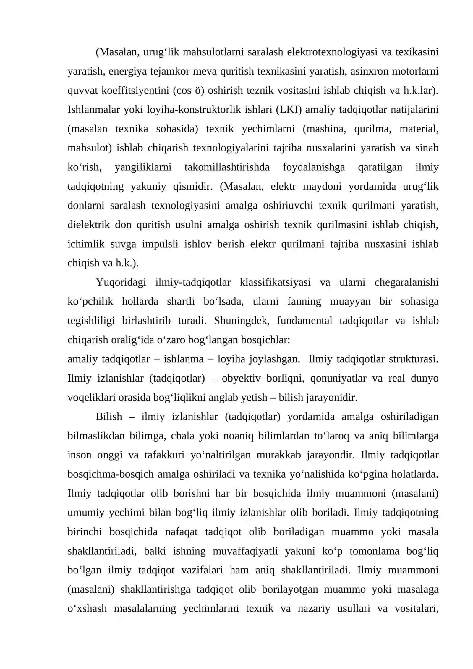 Ilmiy tadqiqot mavzusi doirasida texnik talablarni tahlil qilish. 2