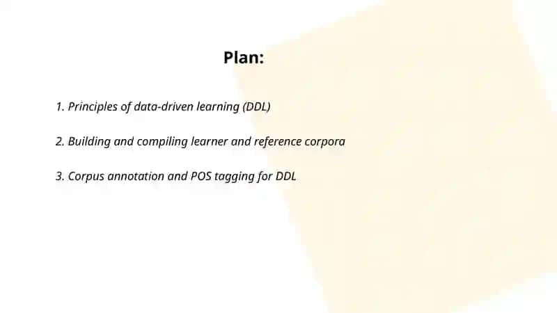 Corpus Linguistics and Data-Driven Learning 2