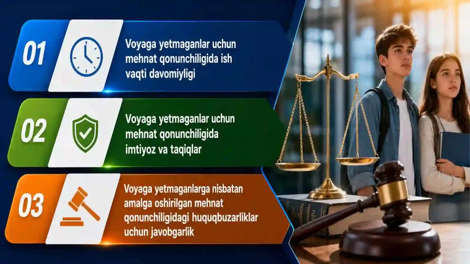 Mehnat qonunchiligida voyaga yetmaganlar huquqlari 2