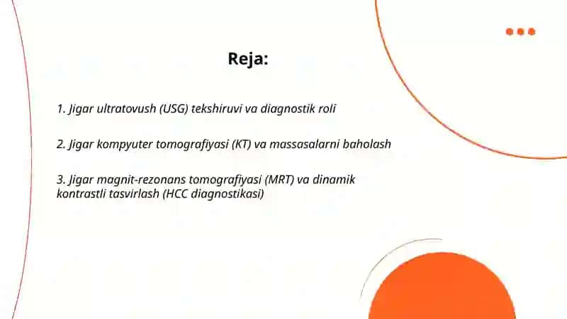 Gepatopanreatoduodenal soha kasalliklari nur tashxisoti 2