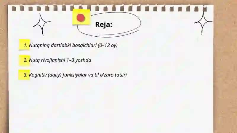 Nutqning dastlabki bosqichlari (0–12 oy) 2