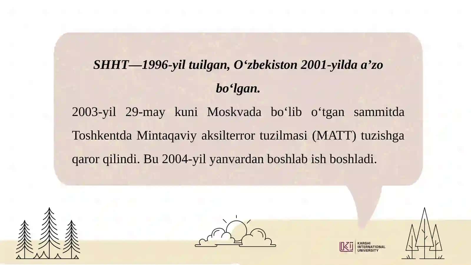Dunyo hamjamiyatining ekstremizm va terrorizmga qarshi kurash tajribasi 2