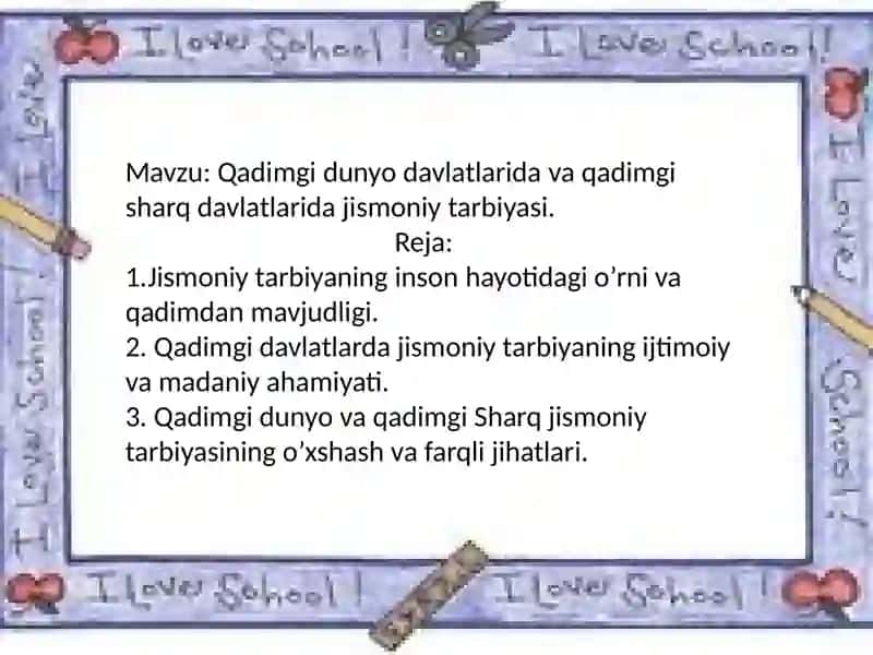 Qadimgi Misr Jismoniy Tarbiya 2