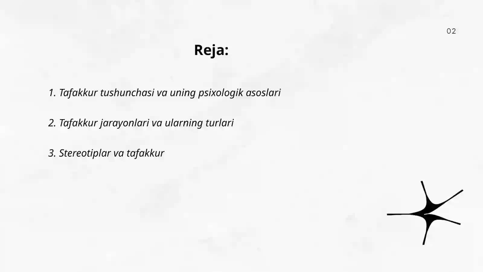 Tafakkur borasidagin psixologik nazariyalar 2