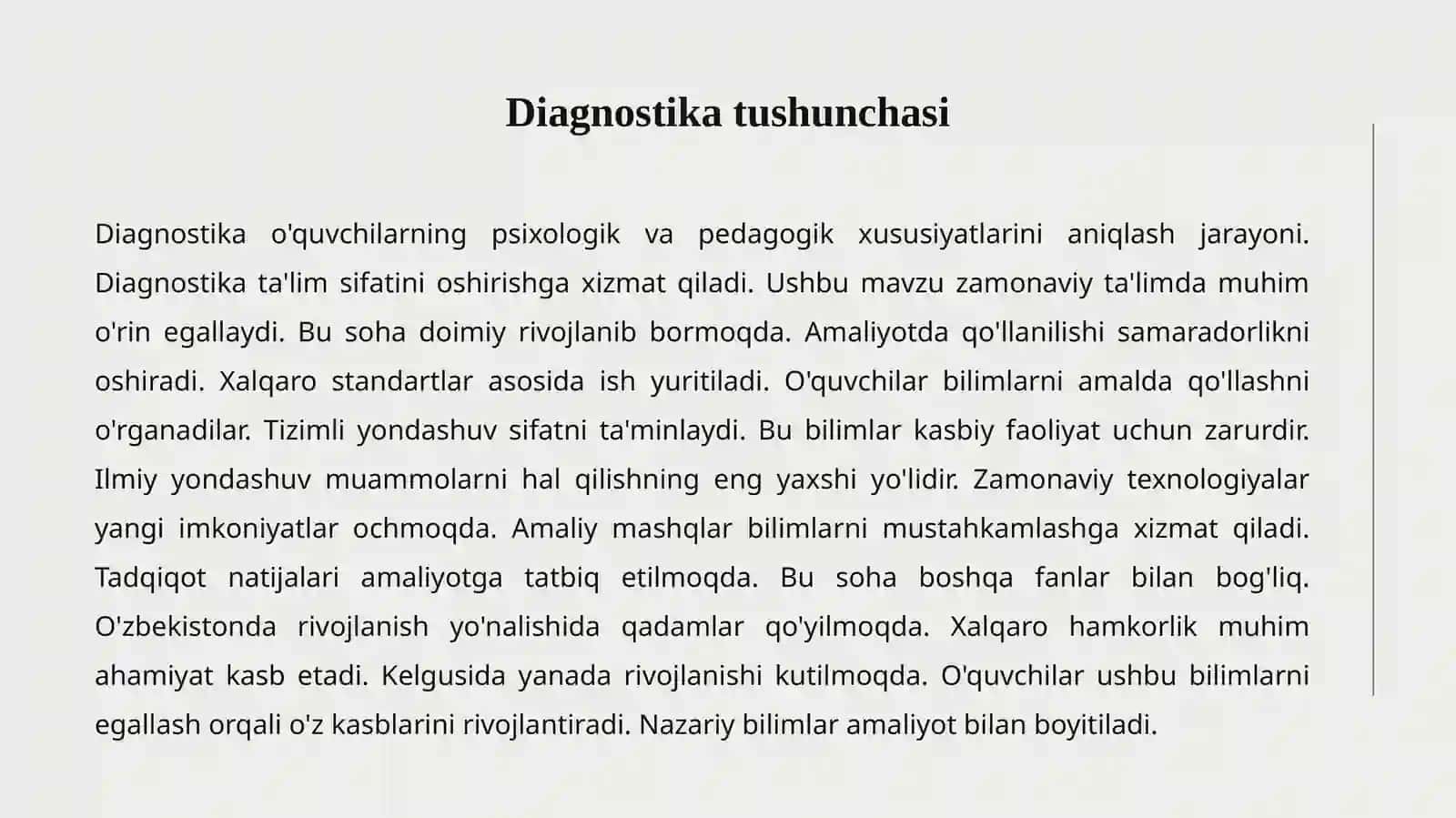 PEDAGOGIK-PSIXOLOGIK DIAGNOSTIKA 2