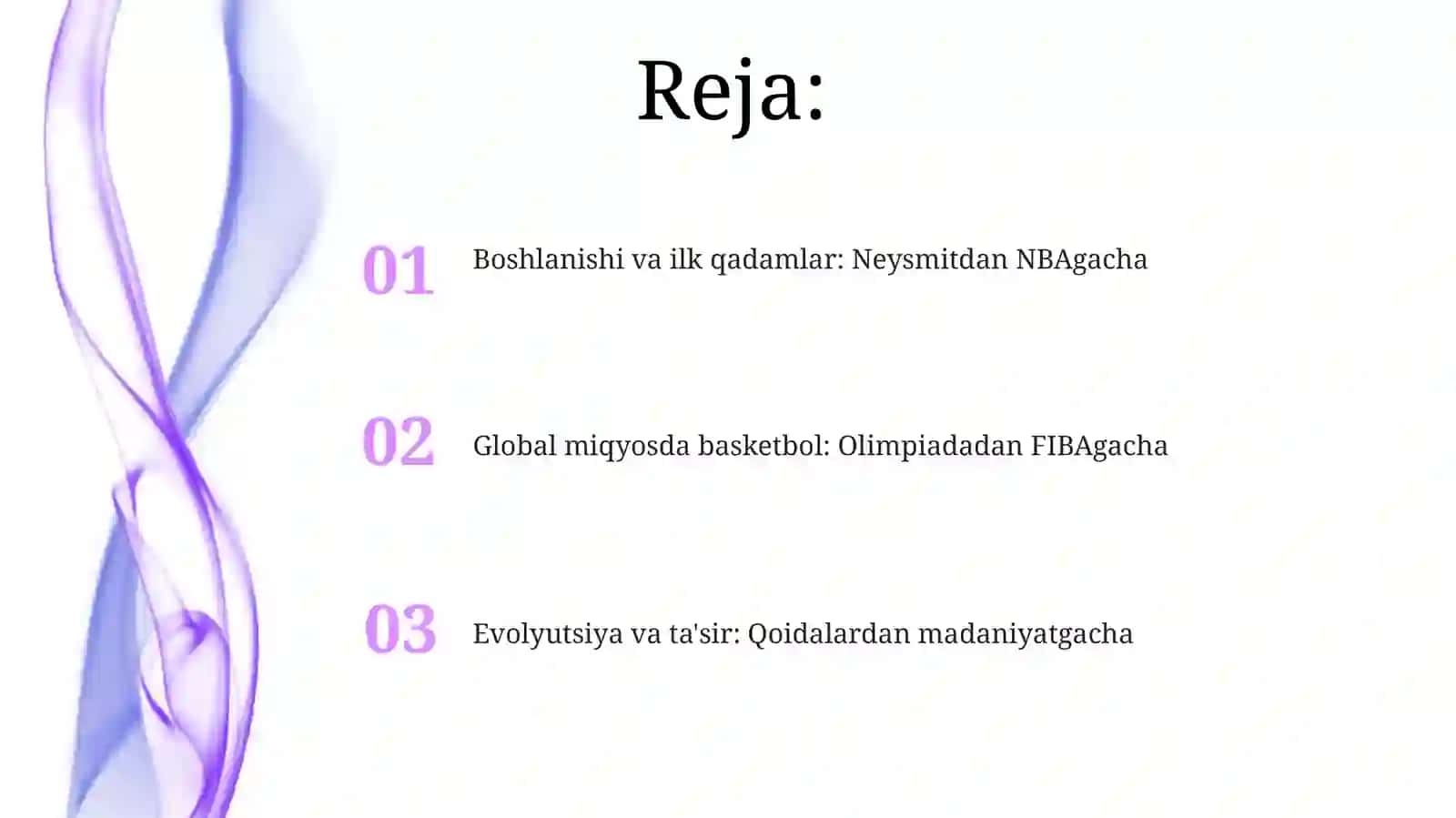 Basketbolo'yinining paydo bo'lishi va rivojlanishi tarixi 2