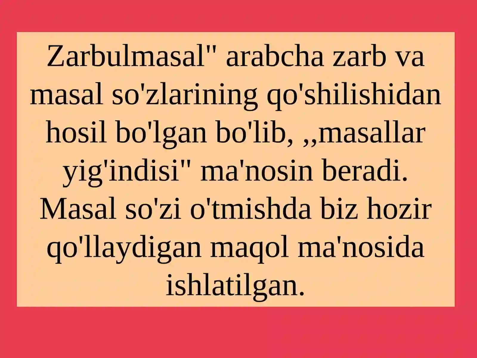 Zarbulmasal 2