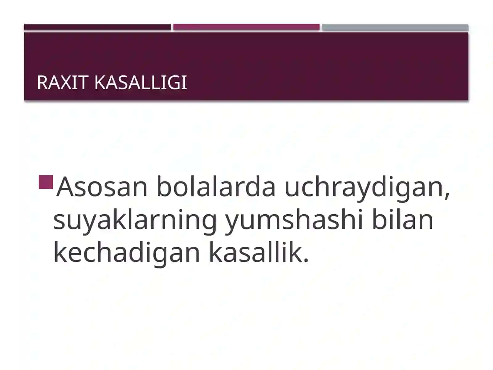 Ikurs talabasi Isaqova Gulandonning anatomiyafani dantayorlagan slaydi 2