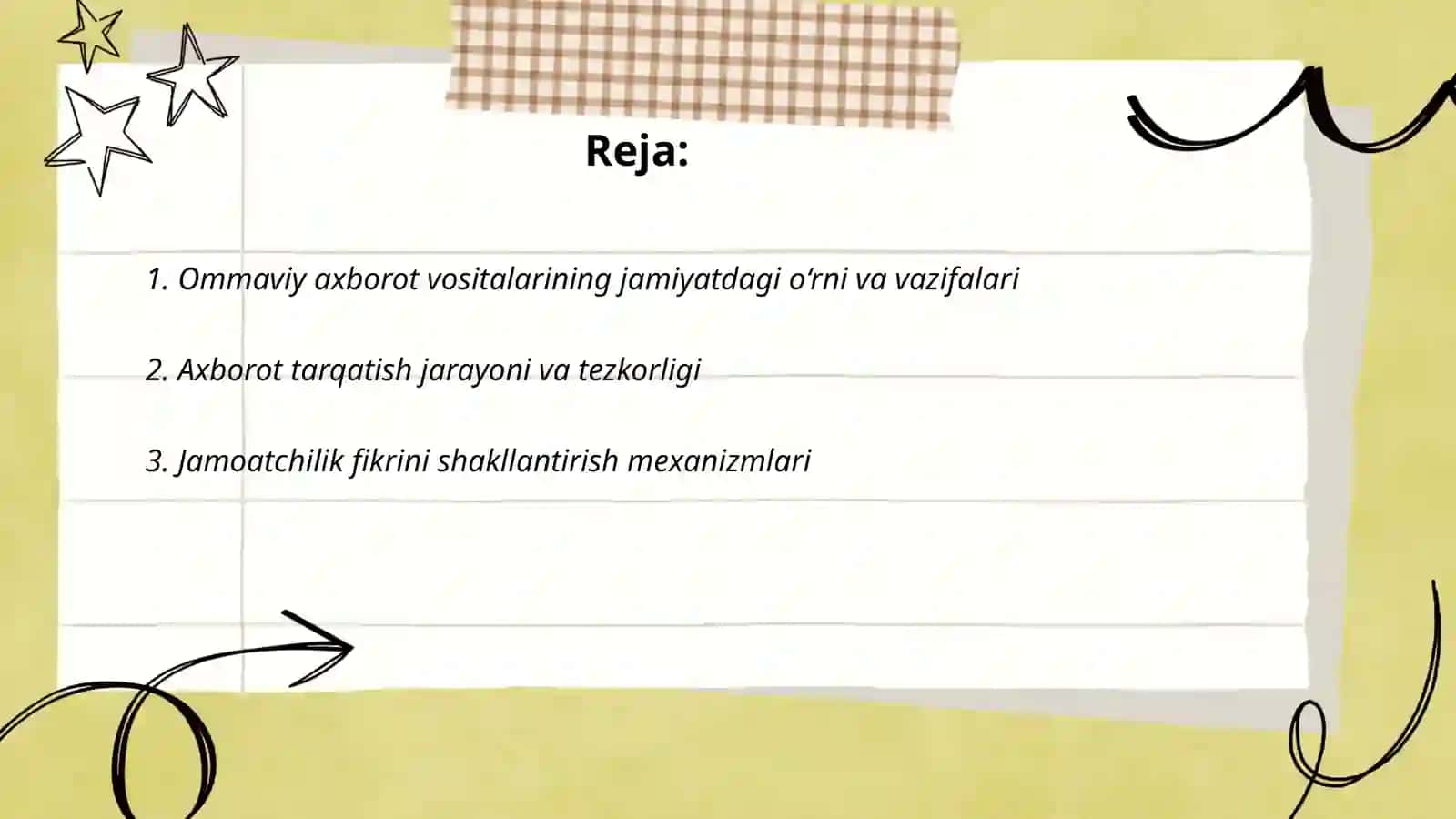 Ommaviy axborot vositalari 2
