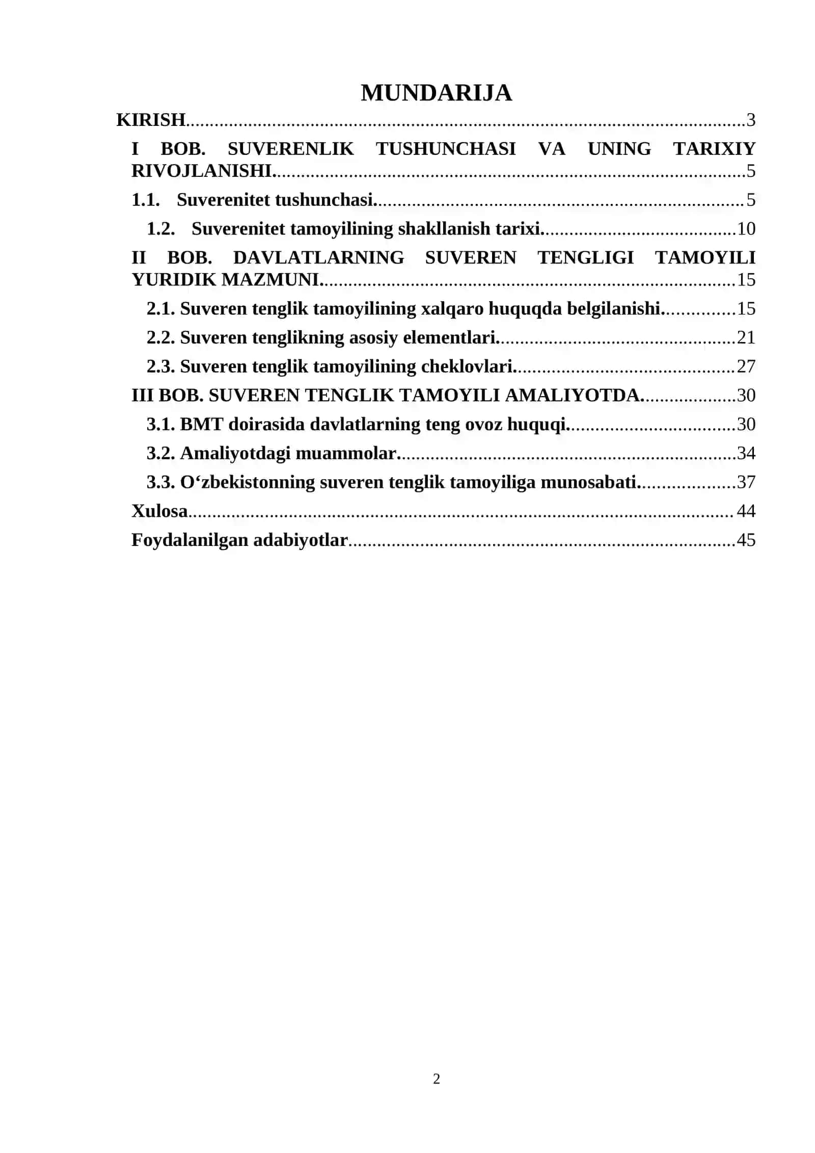 Davlatlarning suveren tengligi tamoyili 2