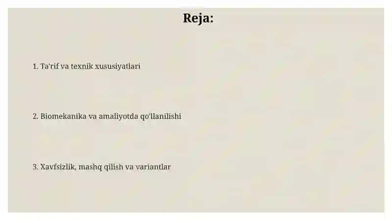 Bel va bo‘yin orqali tashlash 2
