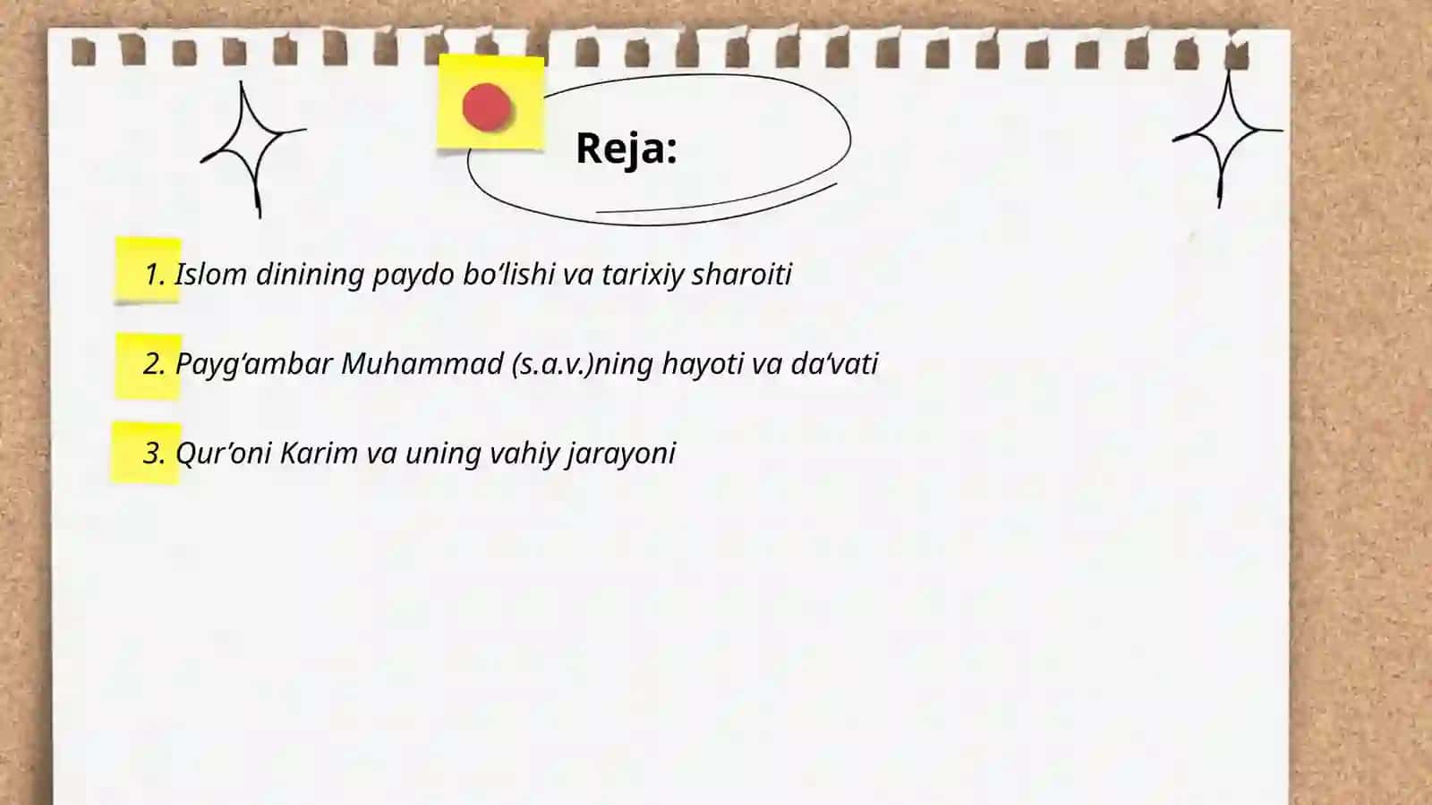 Islom dini tarixi va mohiyati 2