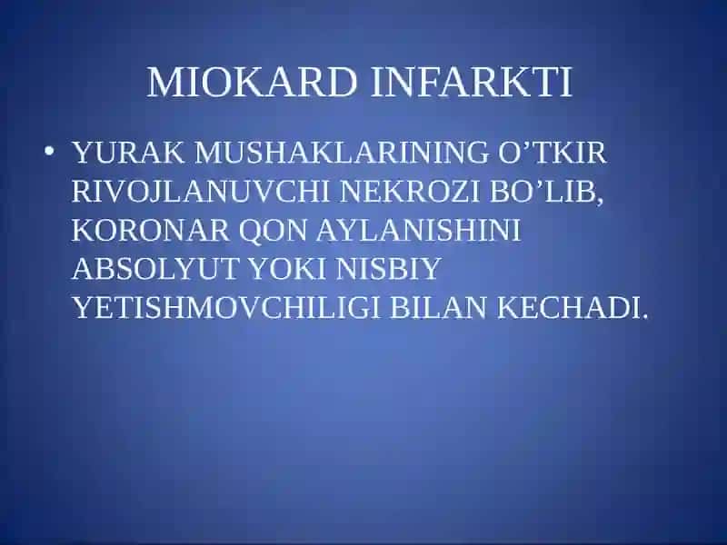 MIOKARDINFARKTI 2