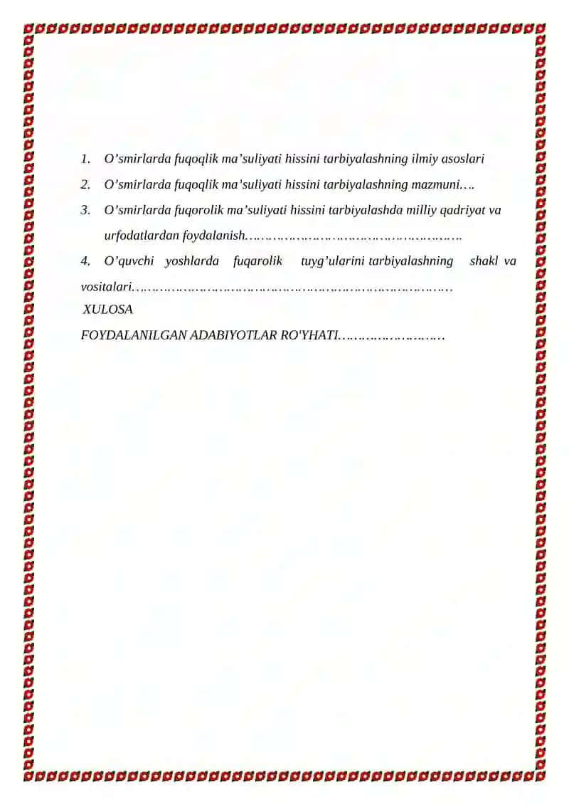 O’smirlarda fuqarolik ma’suliyati hissini tarbiyalashning o’ziga xosligi 2
