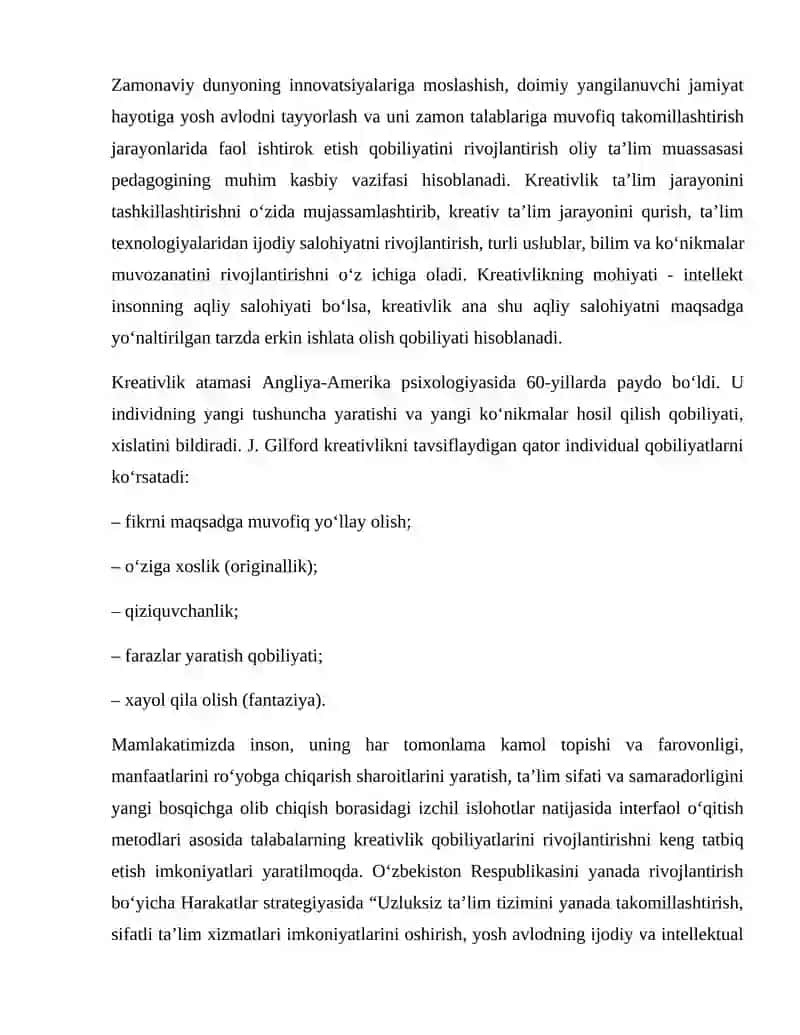 MMTT DA STEAM TEHNALOGIYASI ASOSIDA BOLALARNING KREATIV IJODKORLIKNI SHAKLLANTIRISH 2