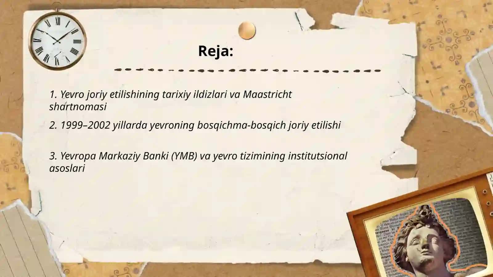 Yevro valyutasining joriy etilishi va ahamiyati 2