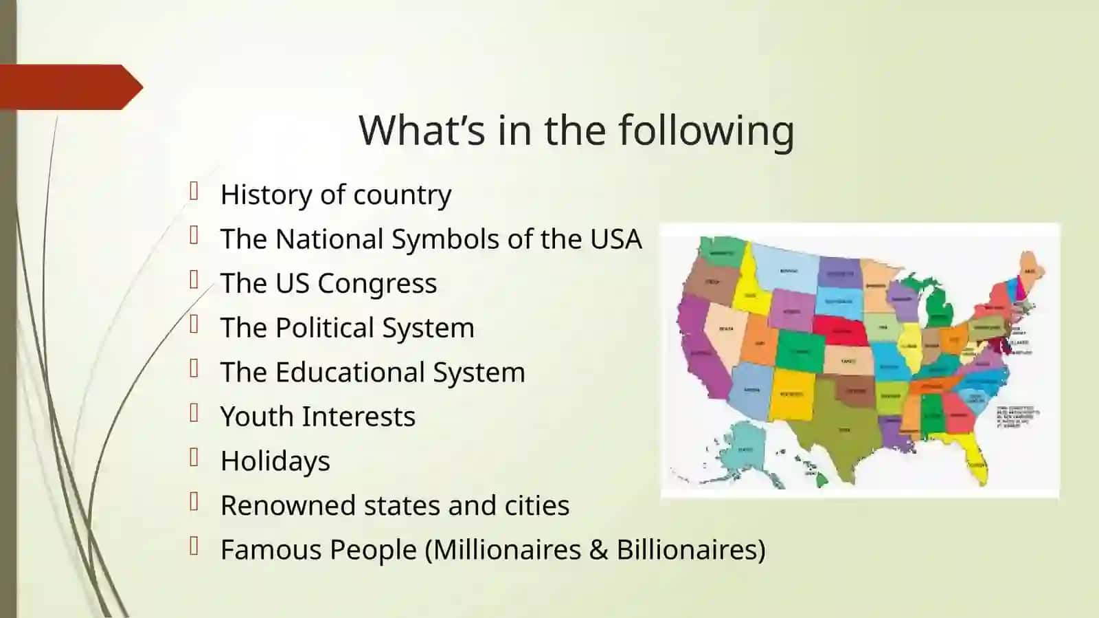 The UnitedStates ofAmerica 2