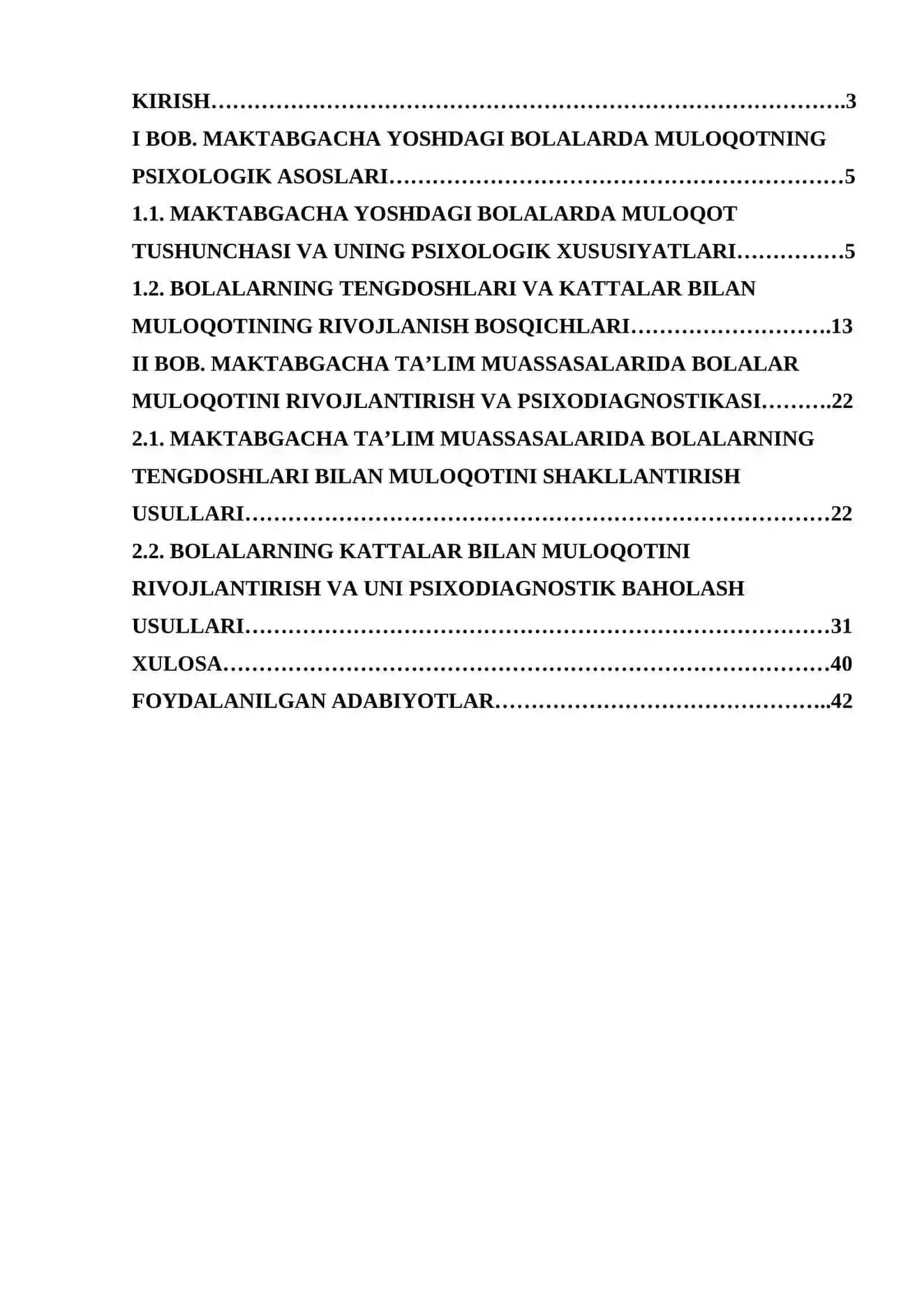 Maktabgacha tarbiya muassasalari tarbiyalanuvchilarining tengdoshlari va kattalar bilan bo‘ladigan muloqoti 2