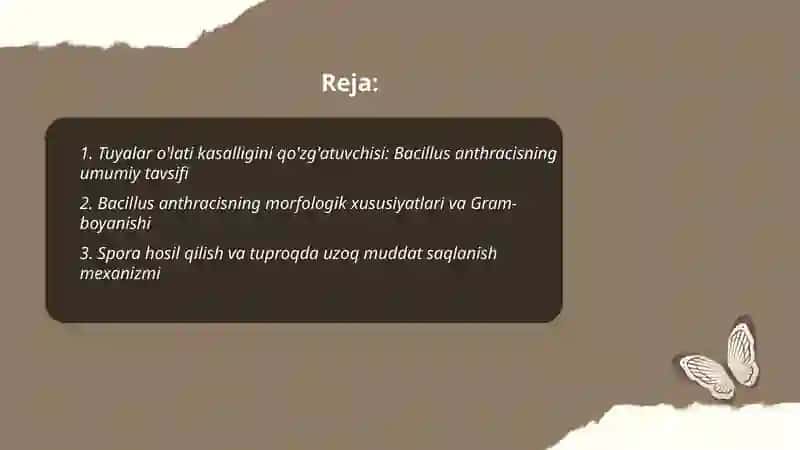 Tuyalar o'lati kasalligini qo'zg'atuvchisi 2